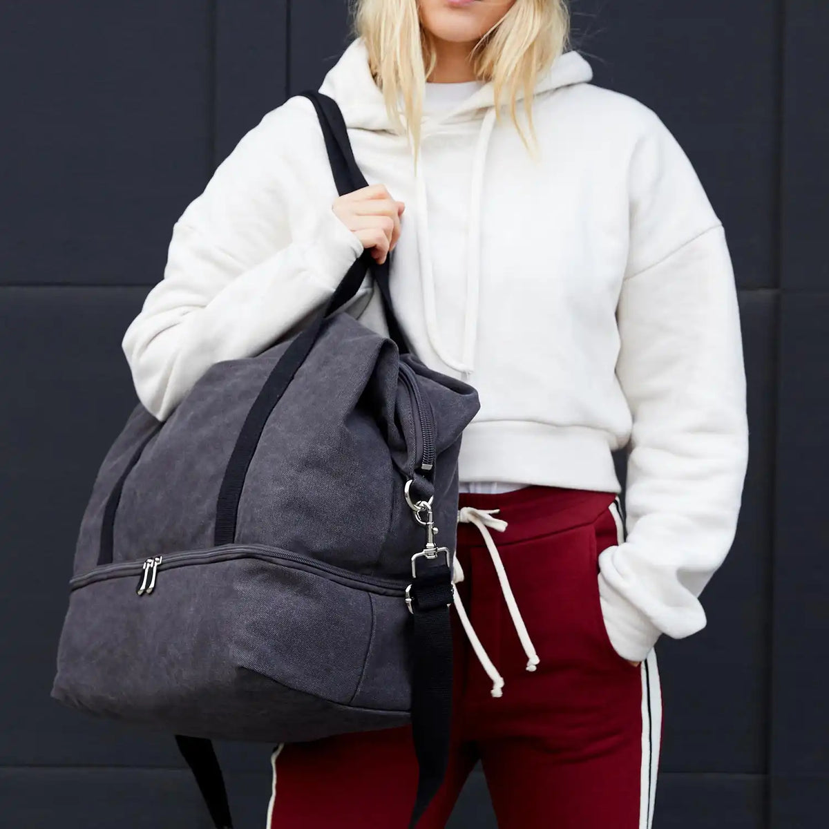 Catalina Deluxe Large - Eco Friendly Canvas - Midnight Ash