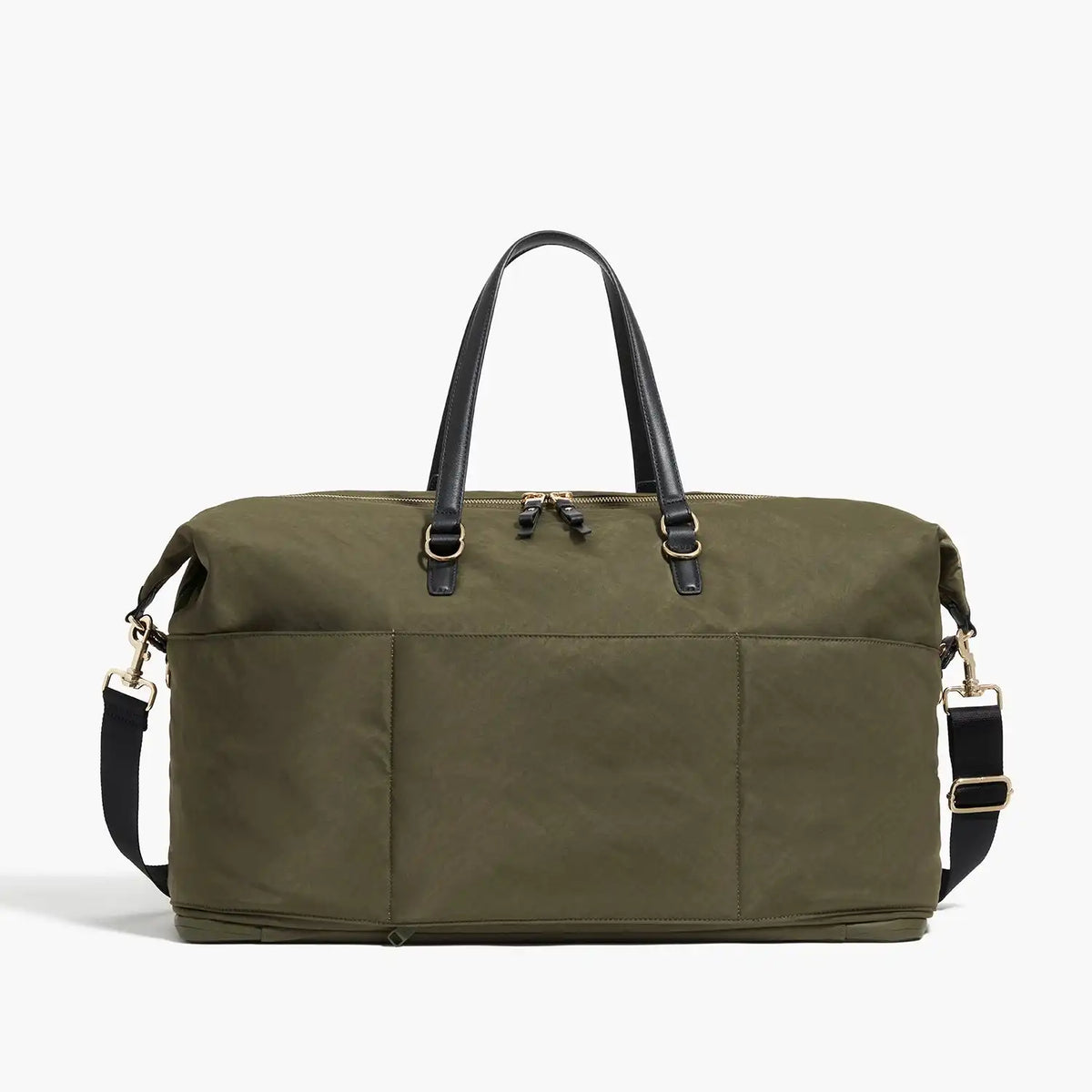 Sherborn Large - Recycled Nylon - Green / Gold / Camel