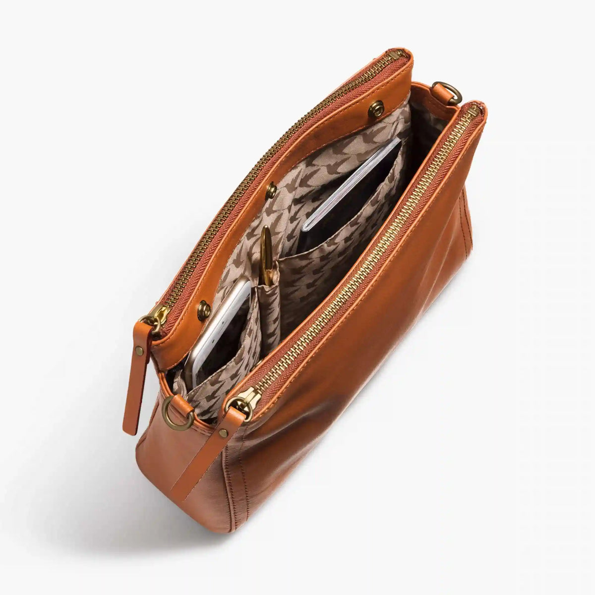 Pearl - Nappa Leather - Sienna / Gold / Camel