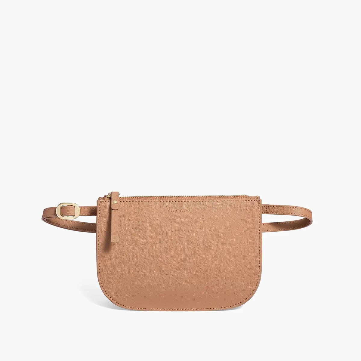 Waverley 2 Large - Saffiano Leather - Dark Tan / Gold / Camel