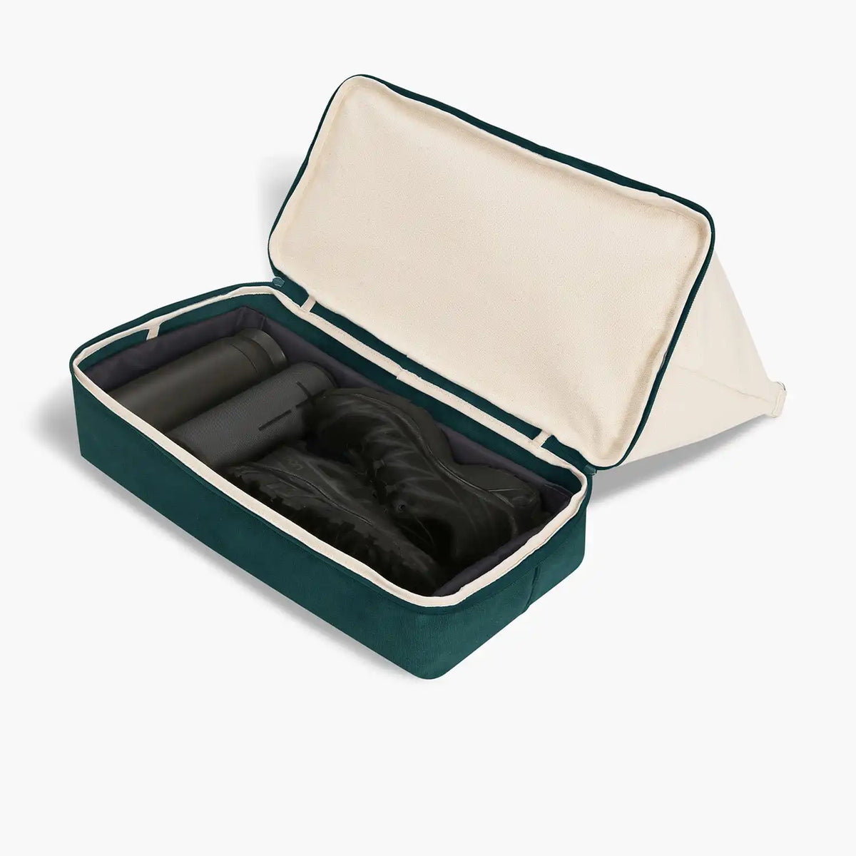 Catalina Deluxe Small - Eco Friendly Canvas - Dark Green Colorblock
