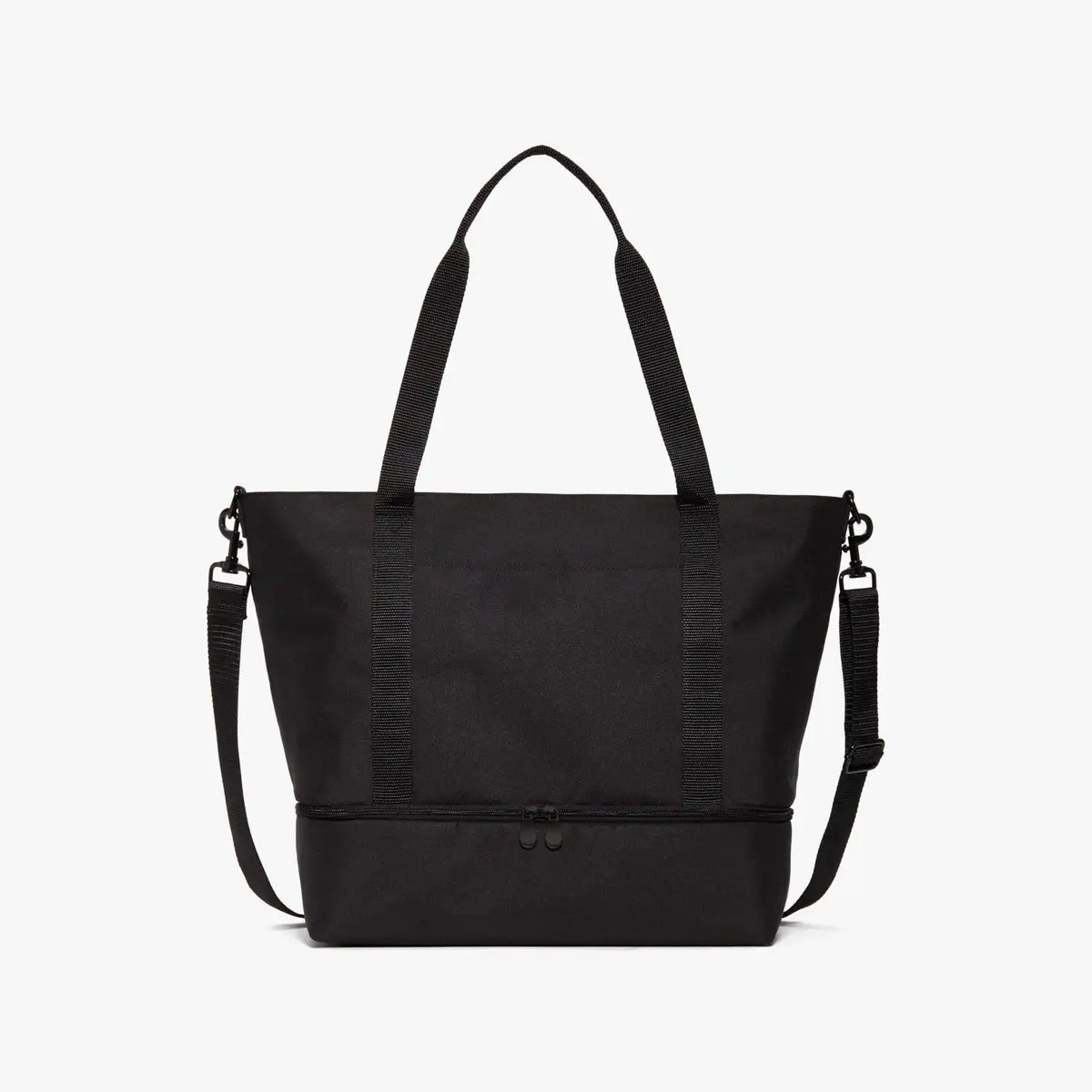 Catalina Deluxe Tote - 600D Recycled Poly - Black